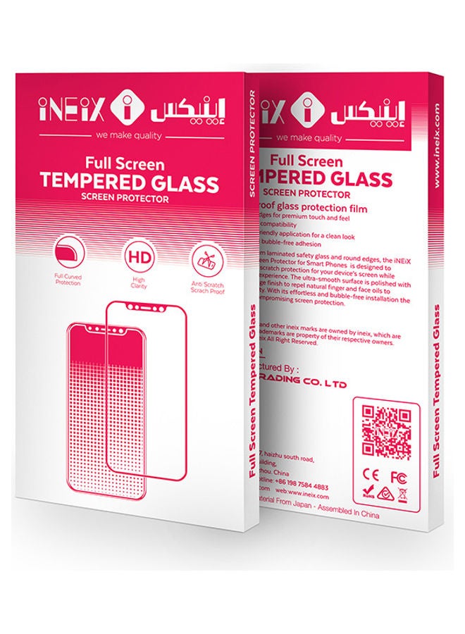 Full Tempered Glass Screen Protector For Apple iPhone 12 Mini Black