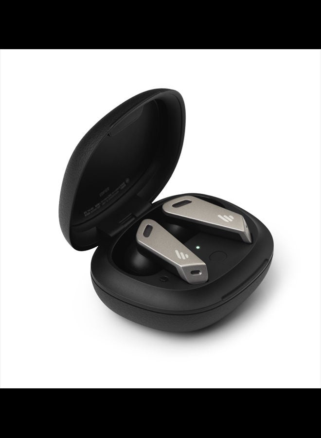 TWS NB2 True Wireless Earbuds with Active Noise Cancellation - Gaming Mode - Simple and Compact Design - IP54 Dust and Water Resistance - Master-slave Switch black