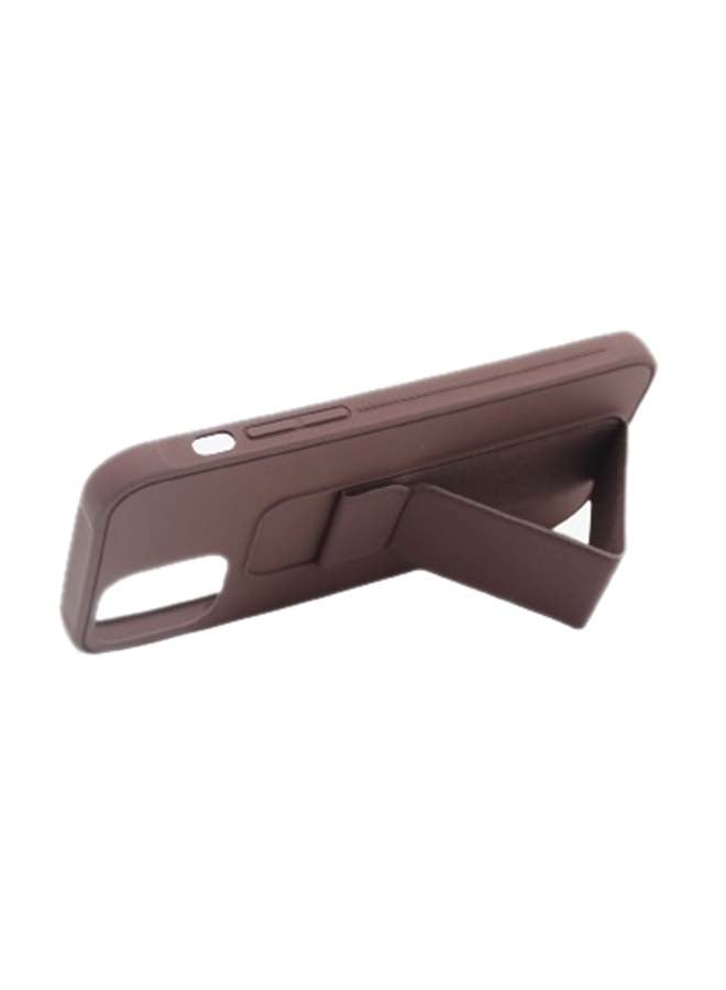 Anti Broke Case Cover For Apple iPhone 12 Brown