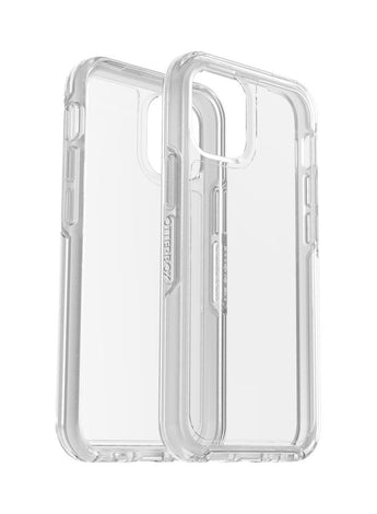 2-Piece Apple Iphone 12 Mini Case Cover And Alpha Tempered Glass Screen Protector Clear