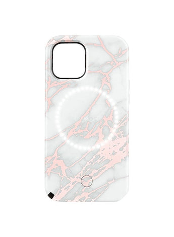 Protective Case Cover For Apple iPhone 12 mini White Marble