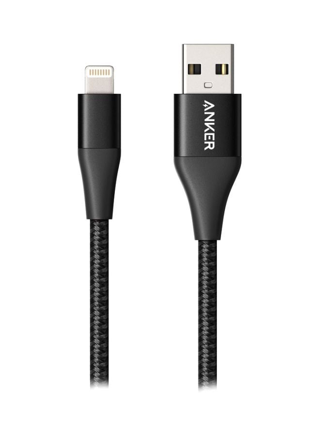 Anker Powerline+ II  MFI Charging Cable 3M, Black Black