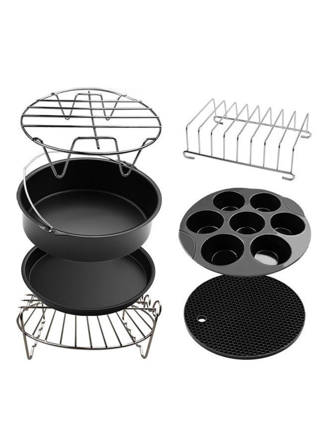 Air Fryer Accessories Black 20.30 x 17.50 x 20.30cm