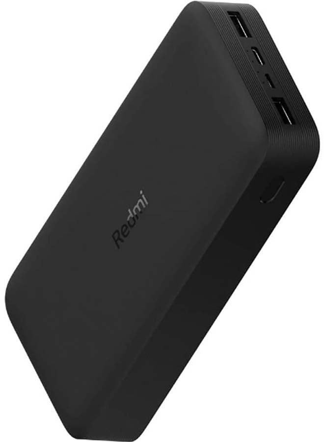 20000mAh High-Speed Charging Technology Powerbank 18 watt Black