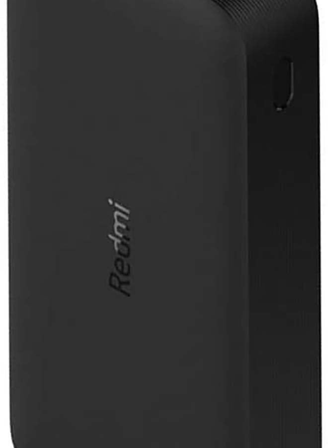 20000mAh High-Speed Charging Technology Powerbank 18 watt Black