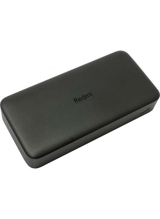 20000mAh High-Speed Charging Technology Powerbank 18 watt Black