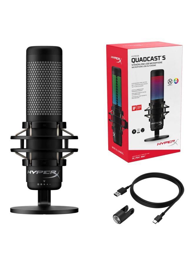 QuadCast S RGB USB Condenser Microphone For PC