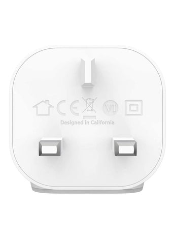 Boost Charge USB-C Wall Charger Plug 20W (Fast Charger for iPhone 14/14 Plus, 14 Pro, 14 Pro Max, 13, 13 Pro, 13 Pro Max, 13 mini, iPad Air 2020, 8th gen.) White