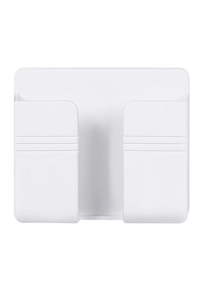 Self Adhesive Wall Mounted Mobile Phone Holder White