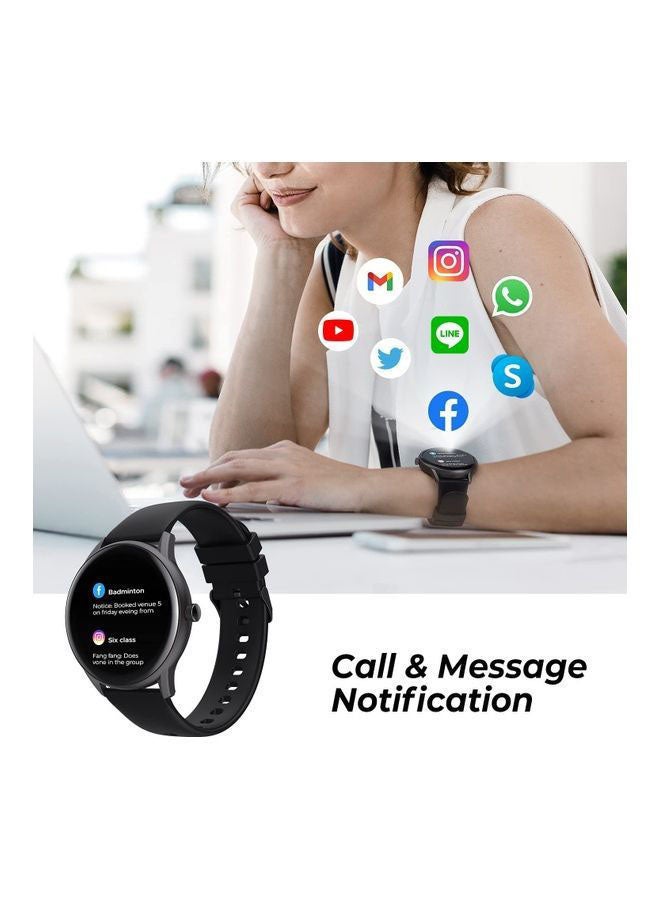 Smart Waterproof Fitness Tracker Watch Pro 1 Black