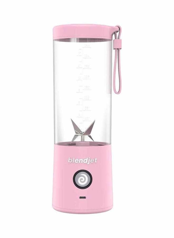 V2 Portable Blender | World's Most Powerful 16Oz @22,000 RPM, 6 Stainless Steel Blades, Ice Crasher, USB-C Charging, Leak Proof, Self Cleaning, Safety Features, BPA Free 475 ml 200 W 2-BLUSH