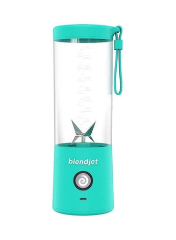 V2 Portable Blender | World's Most Powerful 16Oz @22,000 RPM, 6 Stainless Steel Blades, Ice Crasher, USB-C Charging, Leak Proof, Self Cleaning, Safety Features, BPA Free 475 ml 200 W 2-MINT