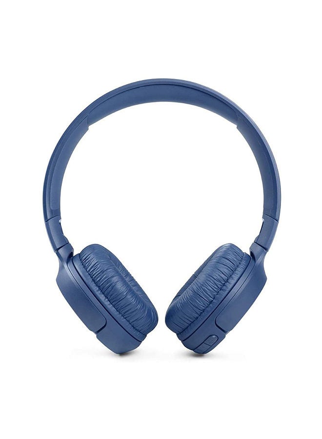 Tune 510Bt Wireless On-Ear Headphones - Pure Bass - 40H Battery - Speed Charge - Fast Usb Type-C - Foldable Blue