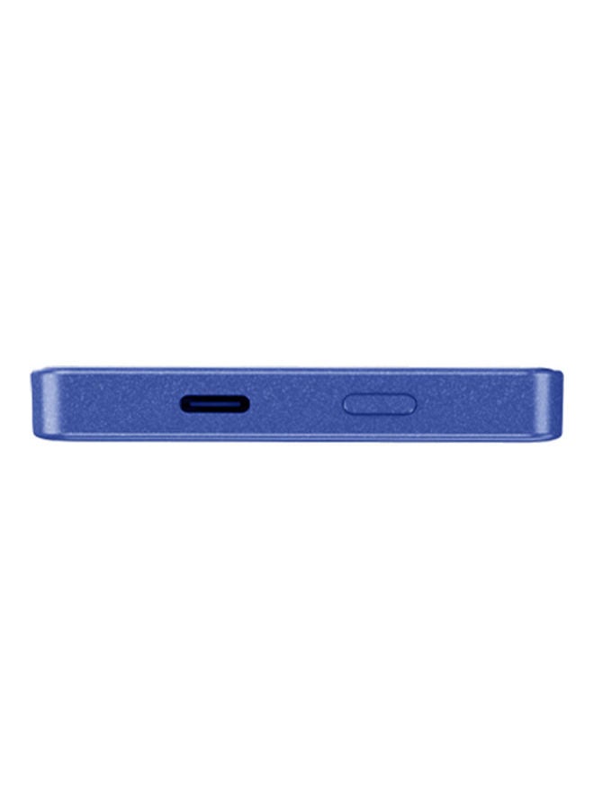 5000.0 mAh Magnetic Power Bank For iPhone 12/12 Pro/12 Pro Max Blue