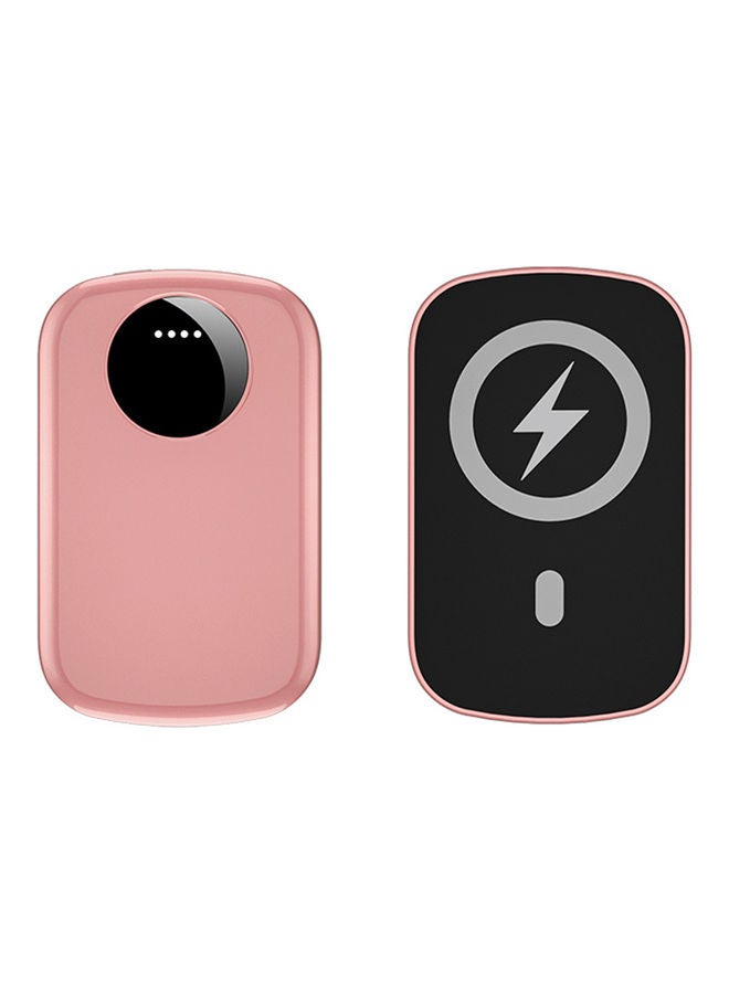 5000.0 mAh Magnetic Power Bank For iPhone 12/12 Pro/12 Pro Max Pink