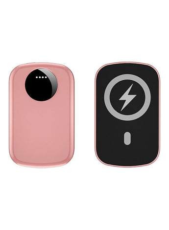 5000.0 mAh Magnetic Power Bank For iPhone 12/12 Pro/12 Pro Max Pink