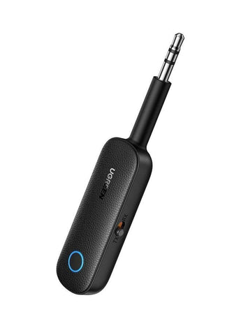 Bluetooth 5.0 Audio Transceiver Wireless Bluetooth Transmitter and Receiver Adapter for Wireless Music Stream with Hand-free Call Black