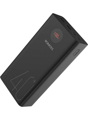 40000.0 mAh Power Bank PD USB C Fast Charging Portable Charger Black