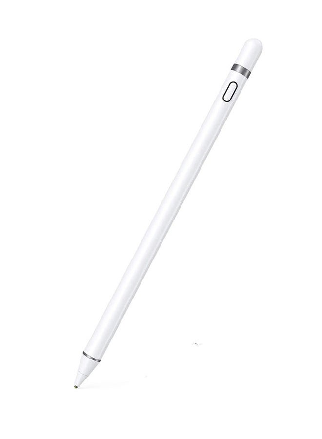 High Tech Smart Stylus Pen For iPad/ Tab/ Mediapad White