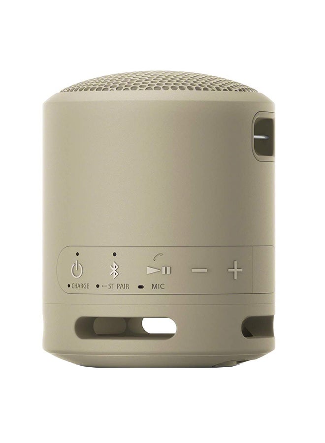 SRS-XB13 Extra Bass Compact Portable Wireless Speaker Beige