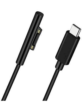 Surface Connect To USB-C Charging Cable Black