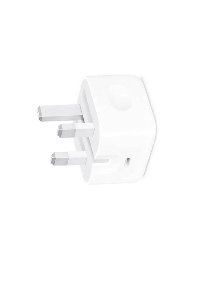 20W Adapter White With Usb-C Cable White