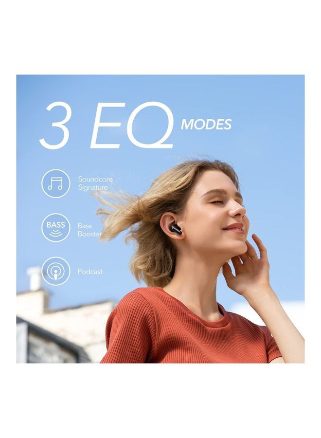 Life P2 Mini Wireless Earbuds Bluetooth, 10mm Drivers with Big Bass, Custom EQ, Bluetooth 5.2, 32H Playtime, USB-C for Fast Charging Black