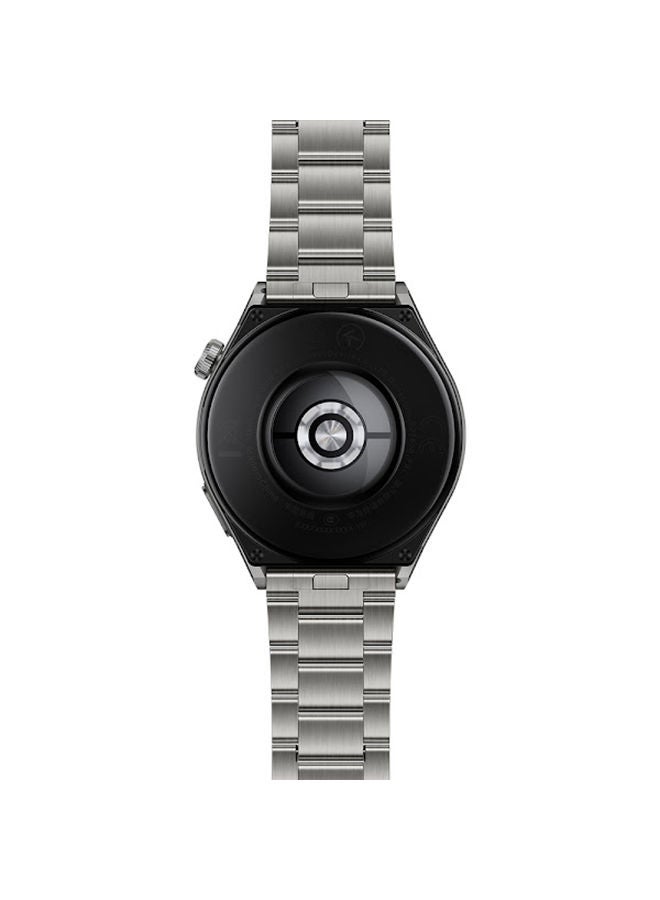 Watch GT 3 Pro Smartwatch Light Titanium Case Strap 46mm Silver