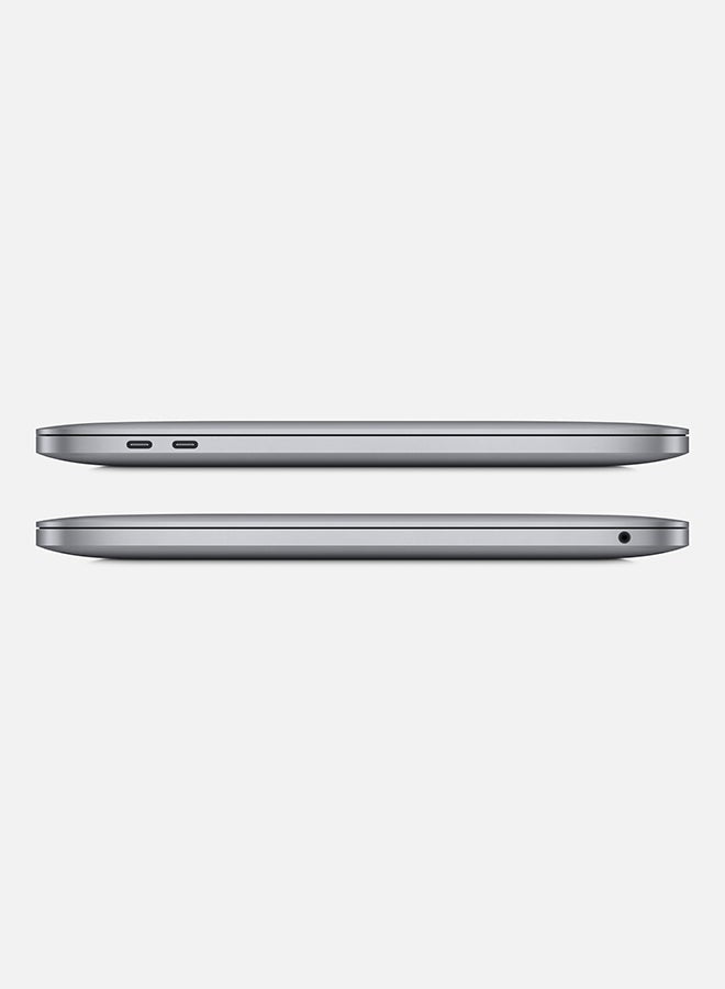 MacBook Pro MNEH3 13.3-Inch Display : Apple M2 chip with 8-core CPU and 10-core GPU, 256GB SSD, English Keyboard Space Grey