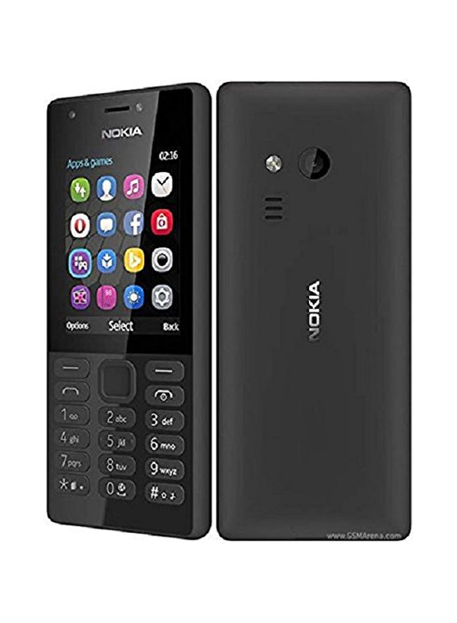 216 Dual SIM Black 16MB RAM 16 MB 4G