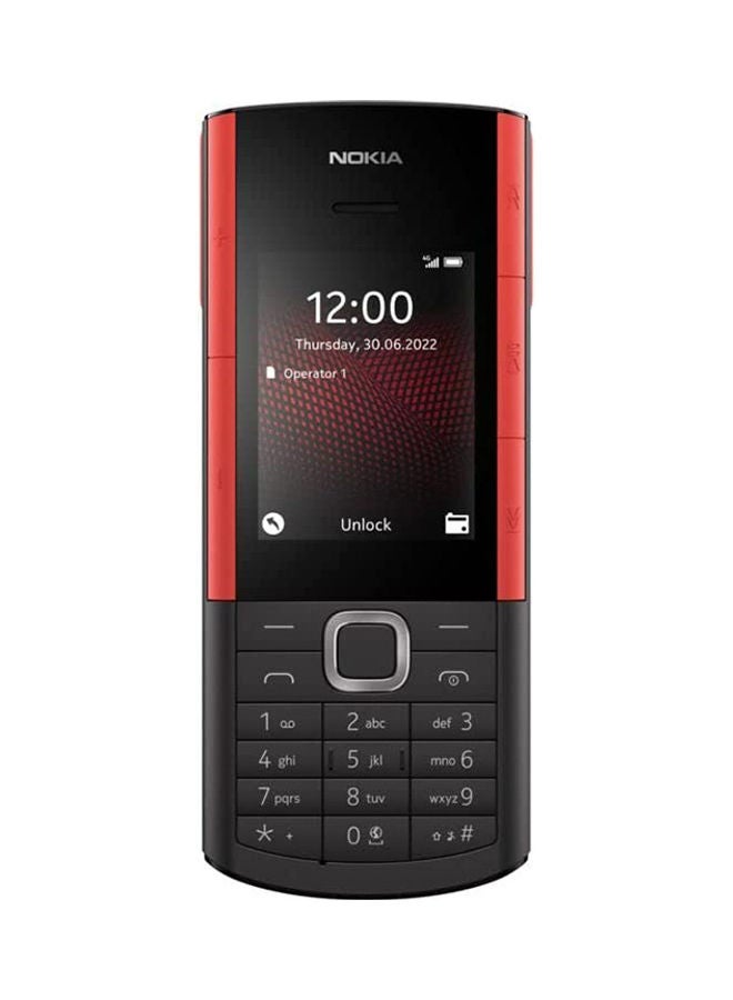 5710 XA Dual SIM Black/Red 48MB RAM 128MB 4G -Middle East Version