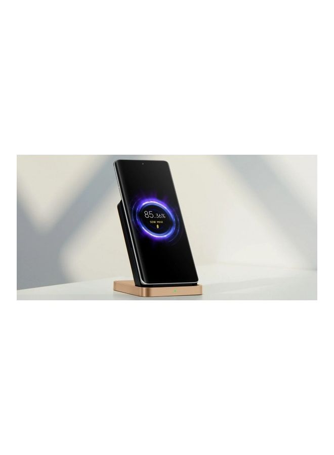 50W Wireless Charging Stand Black