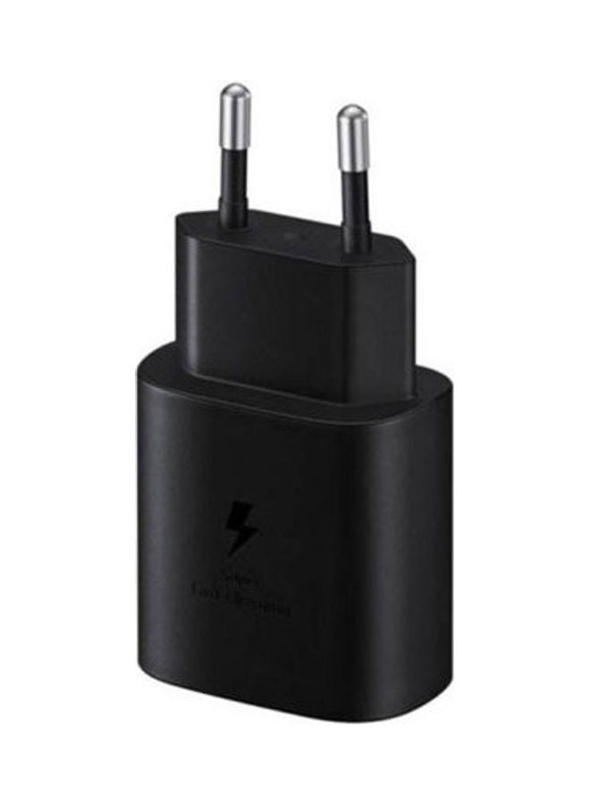 Samsung Travel Adapter 25W Super Fast Charging USB Type-C to Type-C Cable Black