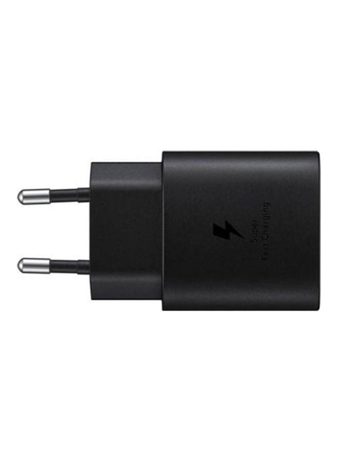 Samsung Travel Adapter 25W Super Fast Charging USB Type-C to Type-C Cable Black