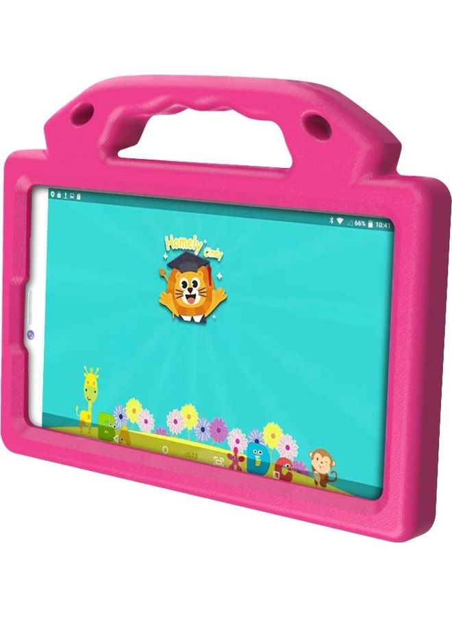 8 Inch Smart Android Tablet For Kids Wi-Fi Bluetooth Dual SIM Zoom And Homely Cindy App Supported Early Education Picture With EVA Case