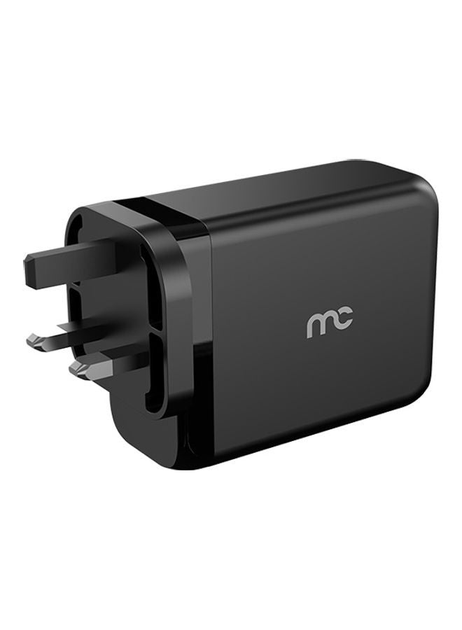 GTC-300 Travel Charger Gan 200W Black