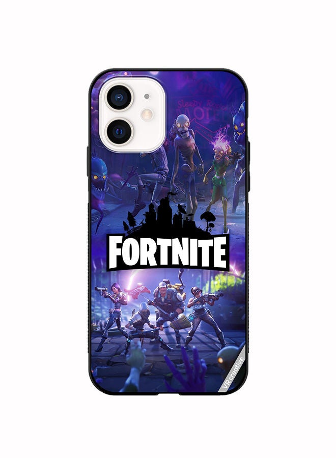 Protective Case Cover For Apple iPhone 12 mini Fortnite Design Multicolour