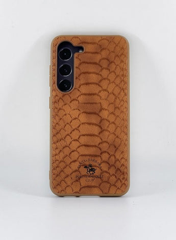 Knight Series Protective Case for Samsung Galaxy S23 - Brown