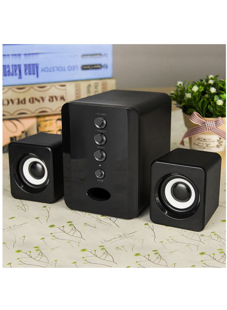 USB Wired Combination Speakers Computer Speakers Bass Stereo Music Player Subwoofer Sound Box