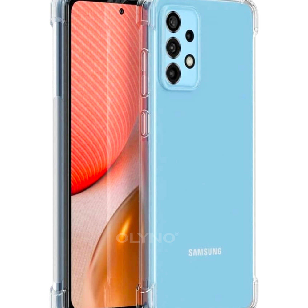 Prestine Transparent Back Cover With Drop Protection For Samsung A13 4G