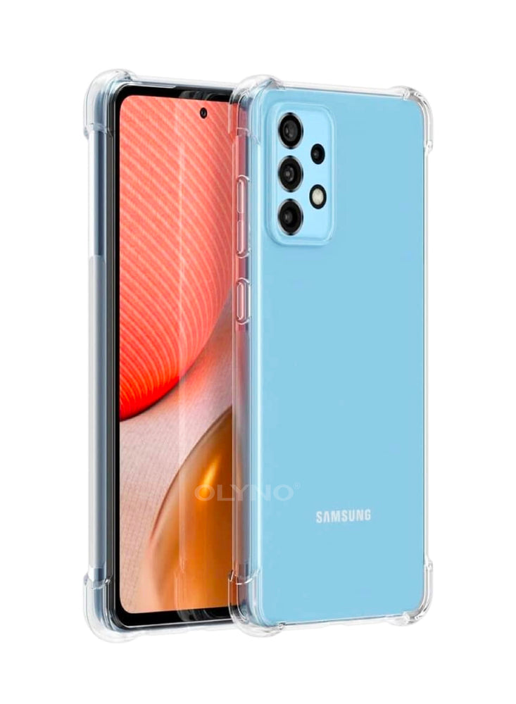 Prestine Transparent Back Cover With Drop Protection For Samsung A13 4G