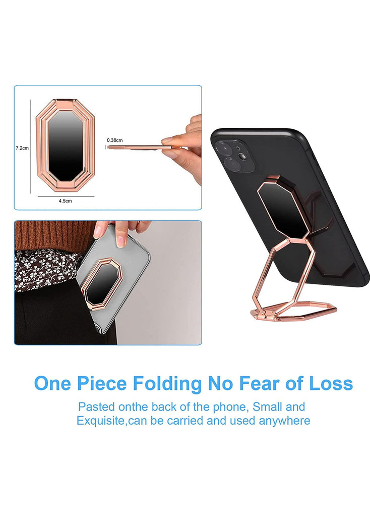 360° Free Swivel Foldable Phone Finger Holder Grip For Magnetic Mount Compatible With Any Smartphone