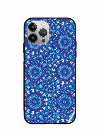 Protective Case Cover For Apple iPhone 12 Pro Max Mandala Design Multicolour