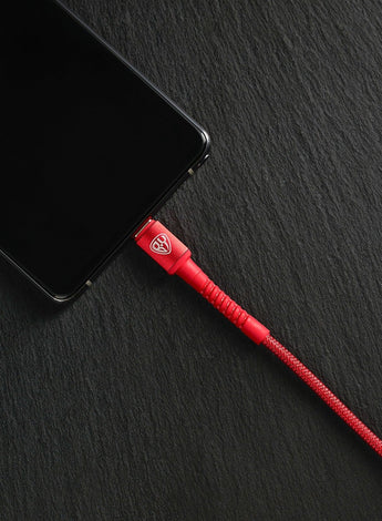 USB C Cable 2M 3A Fast Charging Cable USB Type C Charger Compatible for Samsung S21 S20 Huawei P30 P20 Xiaomi Mi Ultra A2 Mi 9 etc QC3.0 Red Color