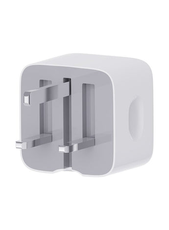 25W PD Power Adapter (GaN) USB Type C Fast Charger Travel Adapter For Iphone 15/15 Pro/15 Pro Max/15 Plus/14/13/12, Samsung, OnePlus- White