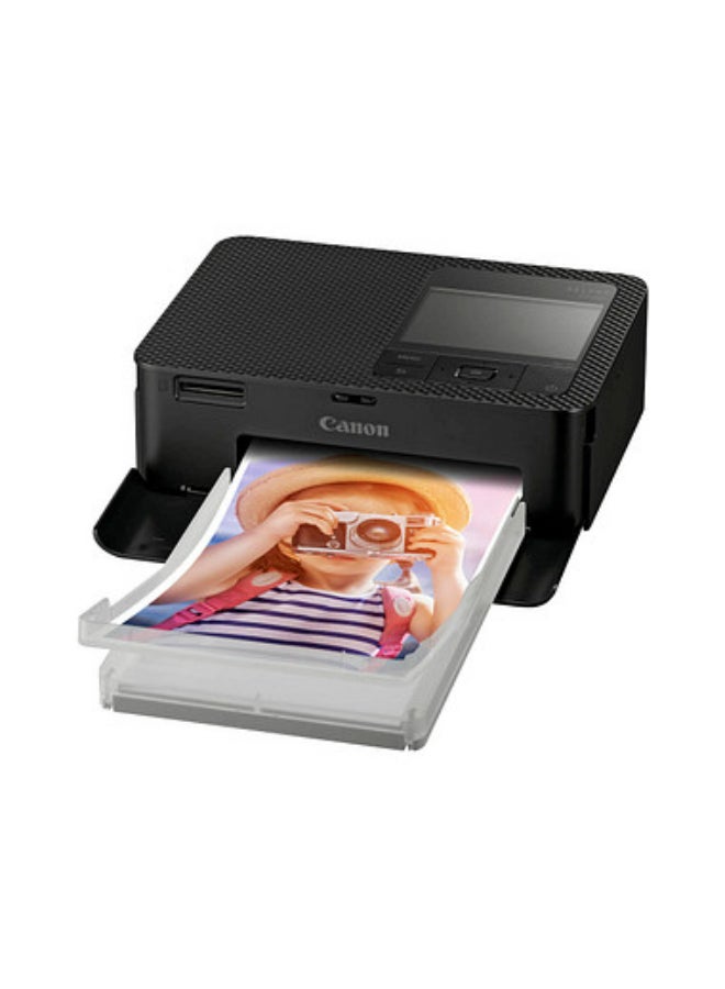 SELPHY CP1500 Compact Portable Photo, Printer Photos, Collages and Stickers | Wi-Fi & Direct printing | Smart Devices,  Computers, Cameras, SD Card and USB-C Flash Drives (Upgraded CP1300 Model) Black