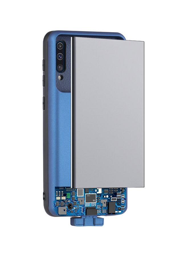 Battery charge case for Samsung S20 Plus Blue