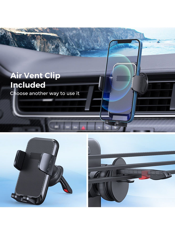 Flexible Arm Dashboard, Windshield Car Phone Holder, Adjustable Suction Cup Car Phone Holder