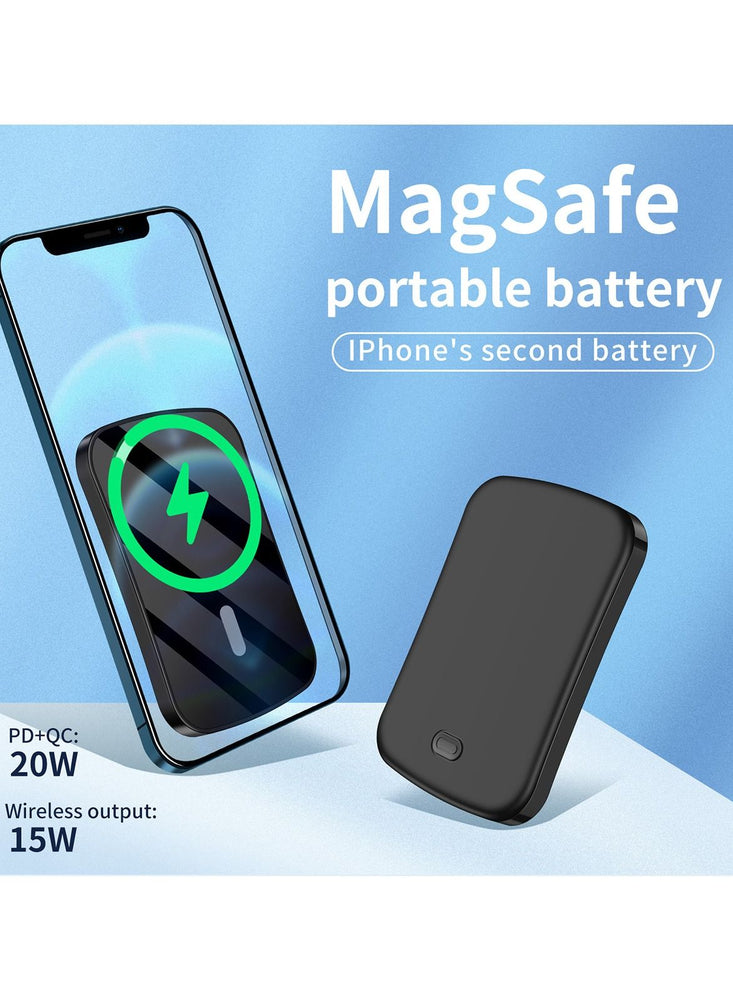 Magnetic Power Bank,Fast Magnetic Wireless Portable Charger for iPhone 12 and 13 series