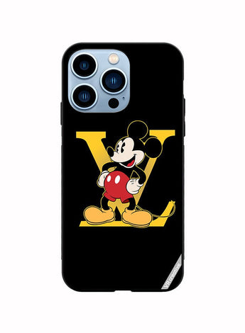 Protective Case Cover For Apple iPhone 13 Pro Max Micky Design Multicolour